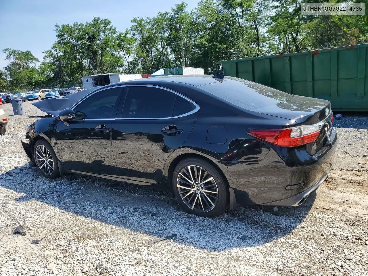2016 Lexus Es 350 VIN: JTHBK1GG7G2214735 Lot: 60049956