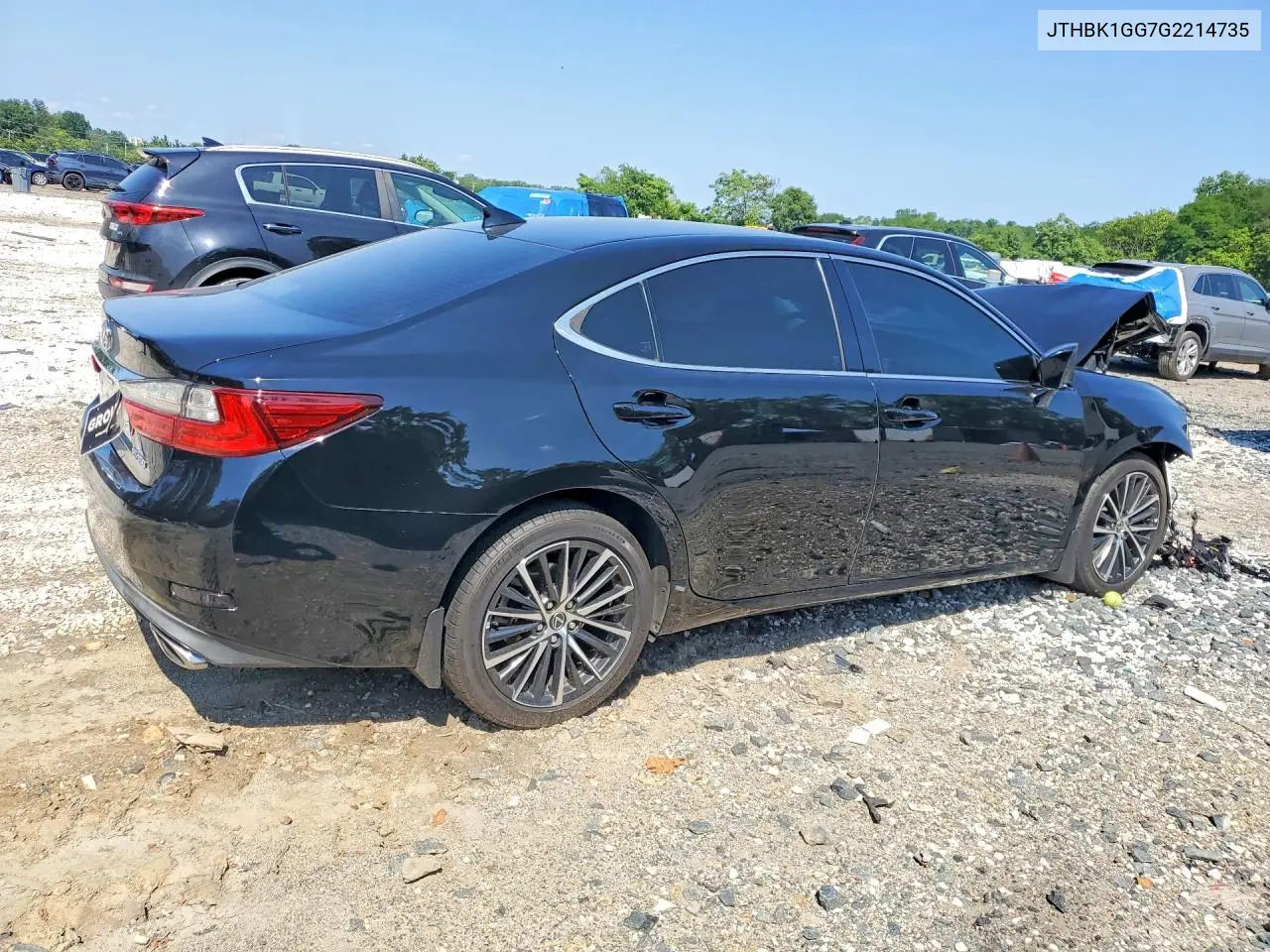 2016 Lexus Es 350 VIN: JTHBK1GG7G2214735 Lot: 60049956