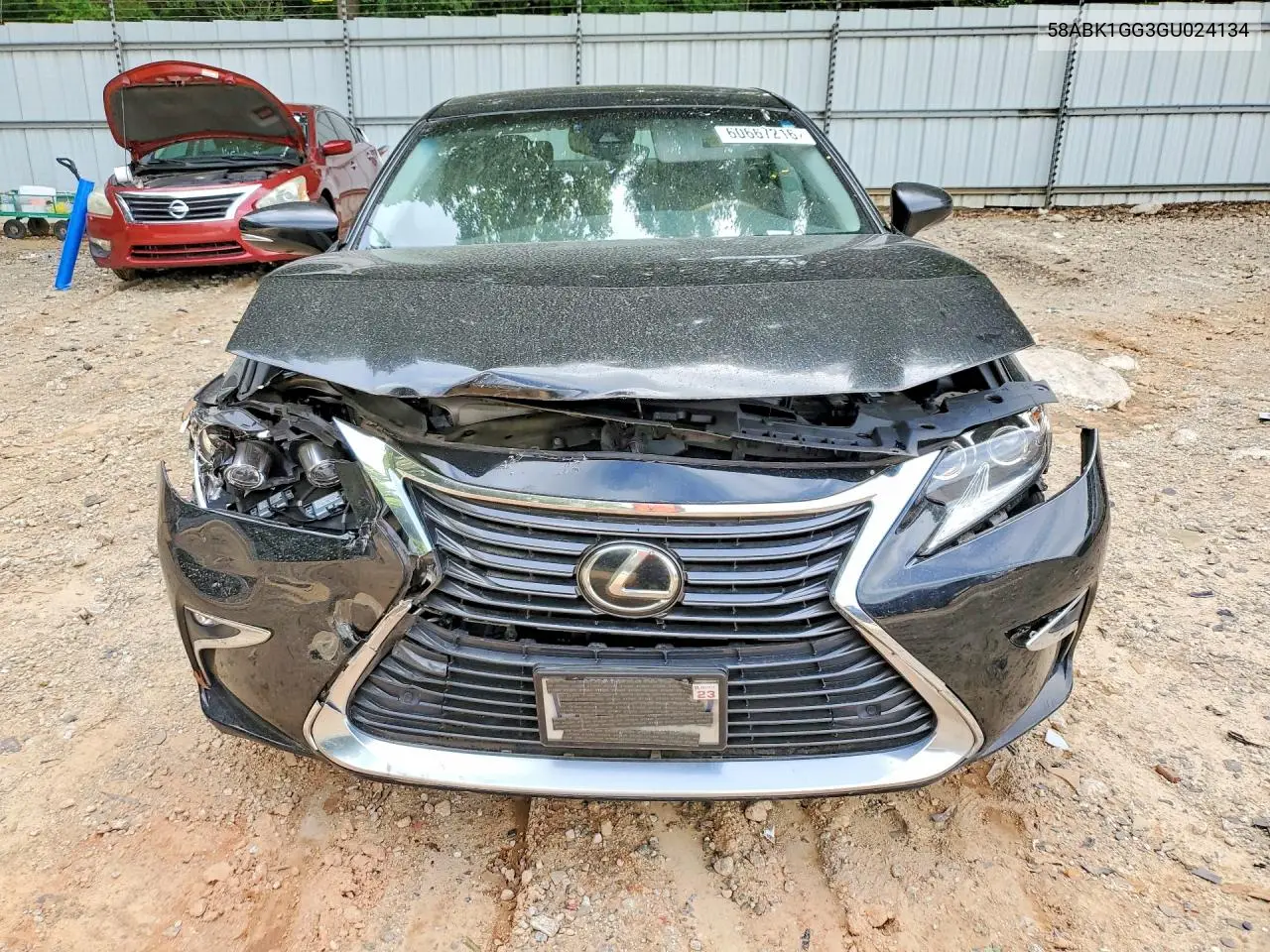 2016 Lexus Es 350 VIN: 58ABK1GG3GU024134 Lot: 60667216