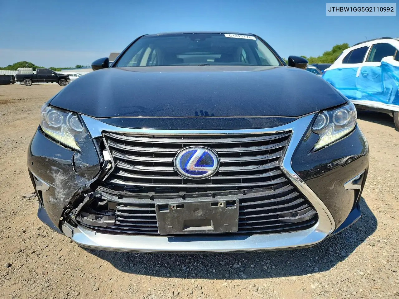 2016 Lexus Es 300H VIN: JTHBW1GG5G2110992 Lot: 61043776