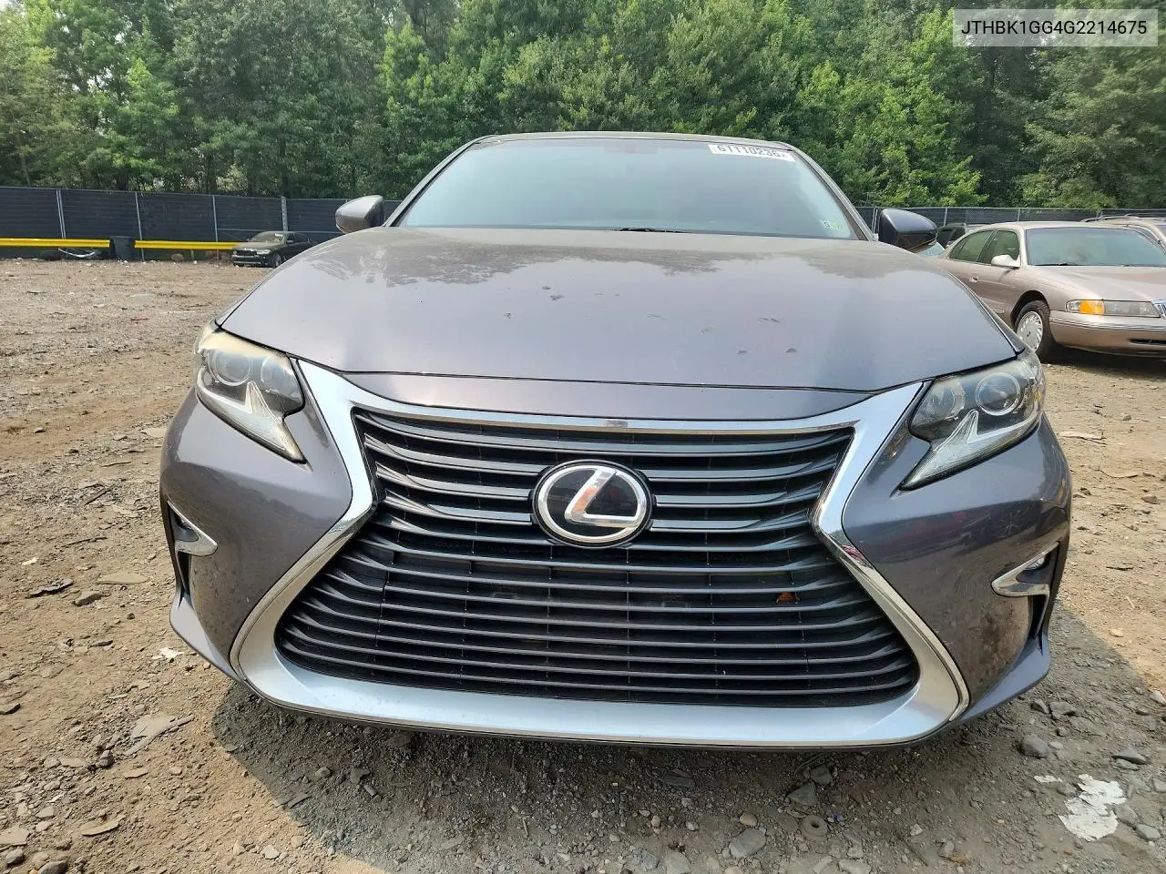 2016 Lexus Es 350 VIN: JTHBK1GG4G2214675 Lot: 61110236