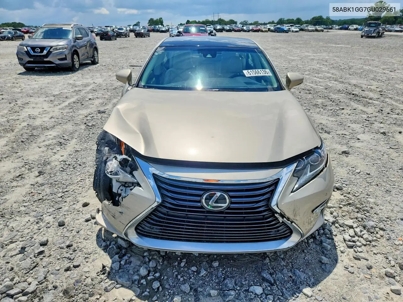 2016 Lexus Es 350 VIN: 58ABK1GG7GU029661 Lot: 61566136