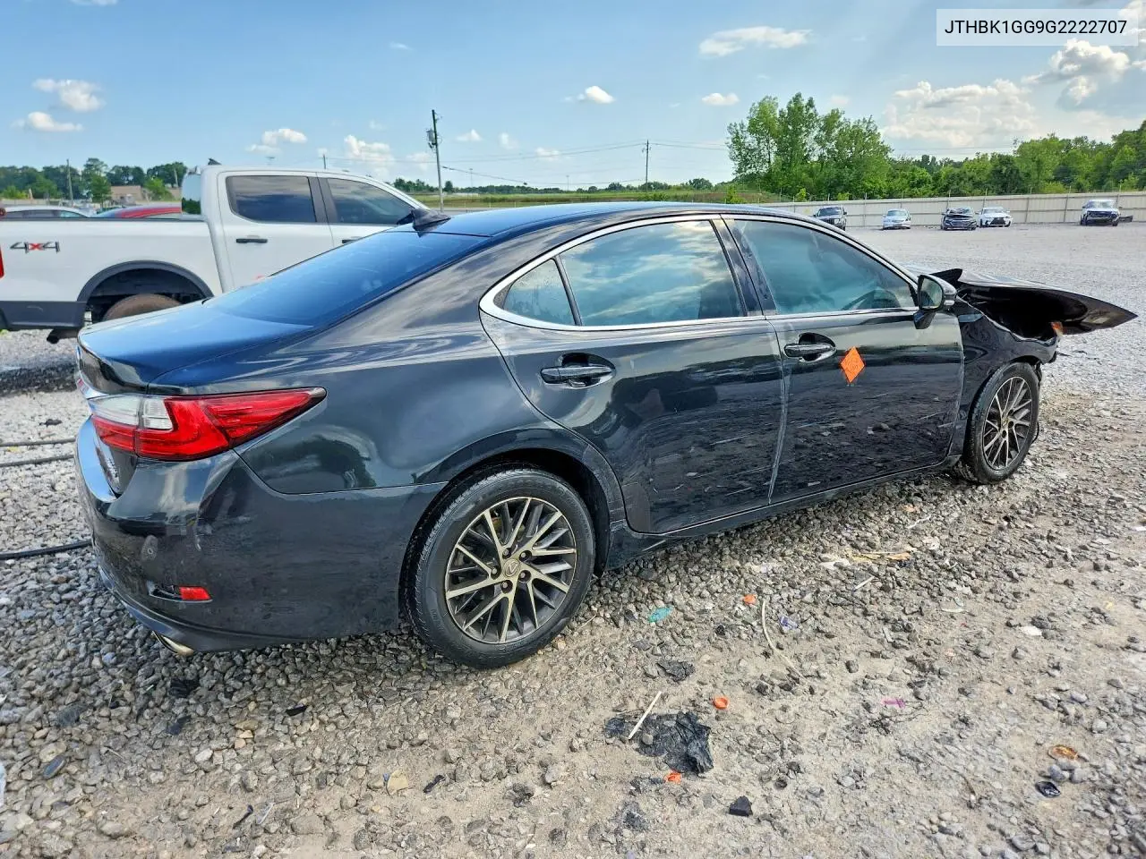 2016 Lexus Es 350 VIN: JTHBK1GG9G2222707 Lot: 61785706