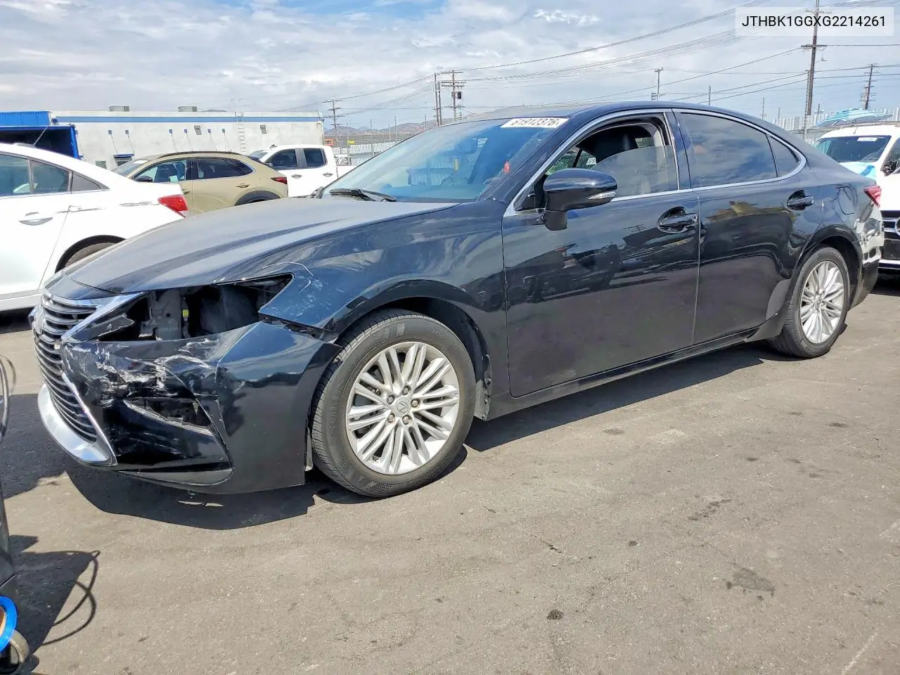2016 Lexus Es 350 VIN: JTHBK1GGXG2214261 Lot: 61912376
