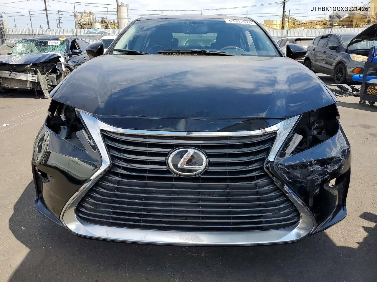 2016 Lexus Es 350 VIN: JTHBK1GGXG2214261 Lot: 61912376