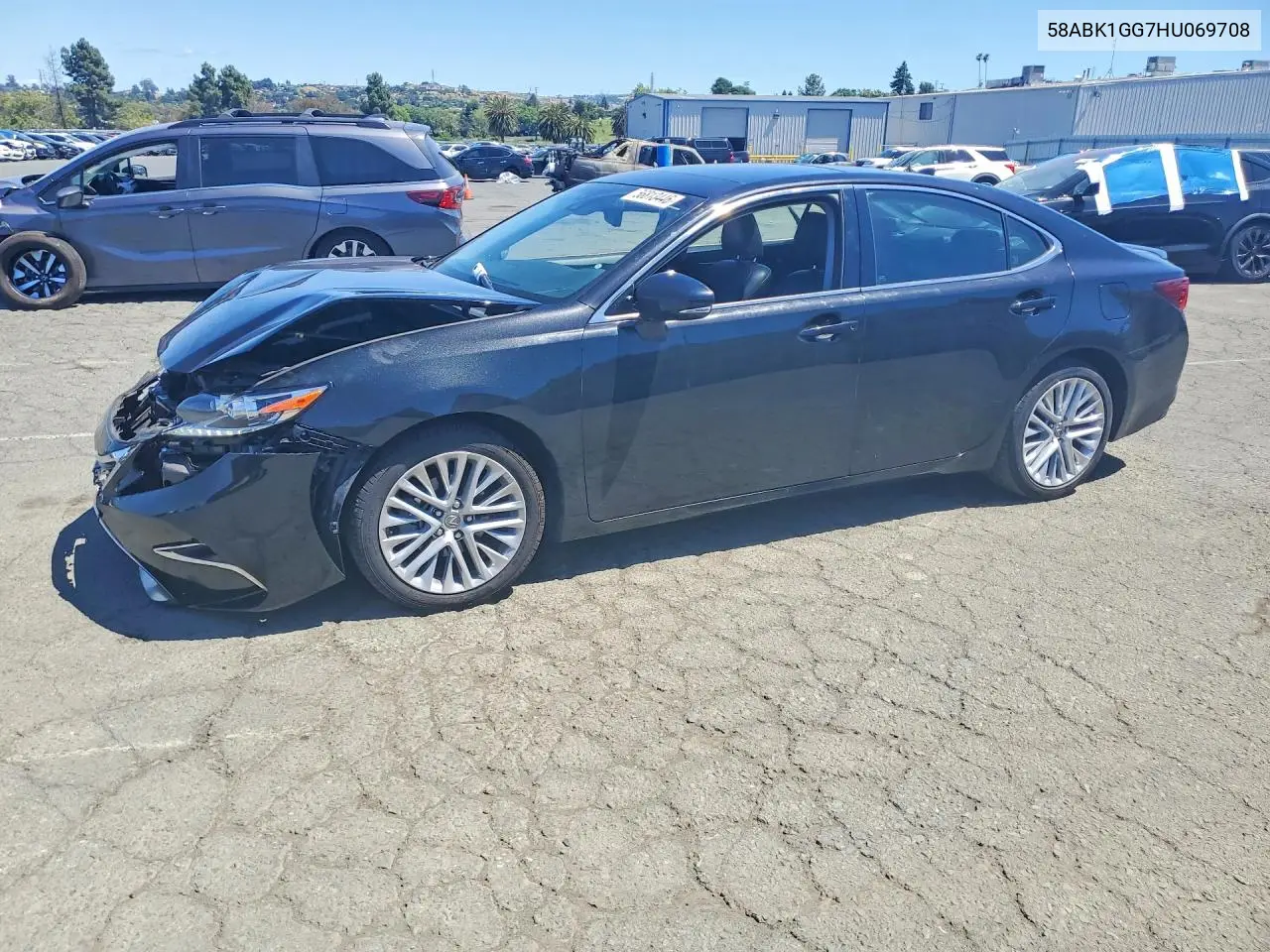 2017 Lexus Es 350 VIN: 58ABK1GG7HU069708 Lot: 56813446