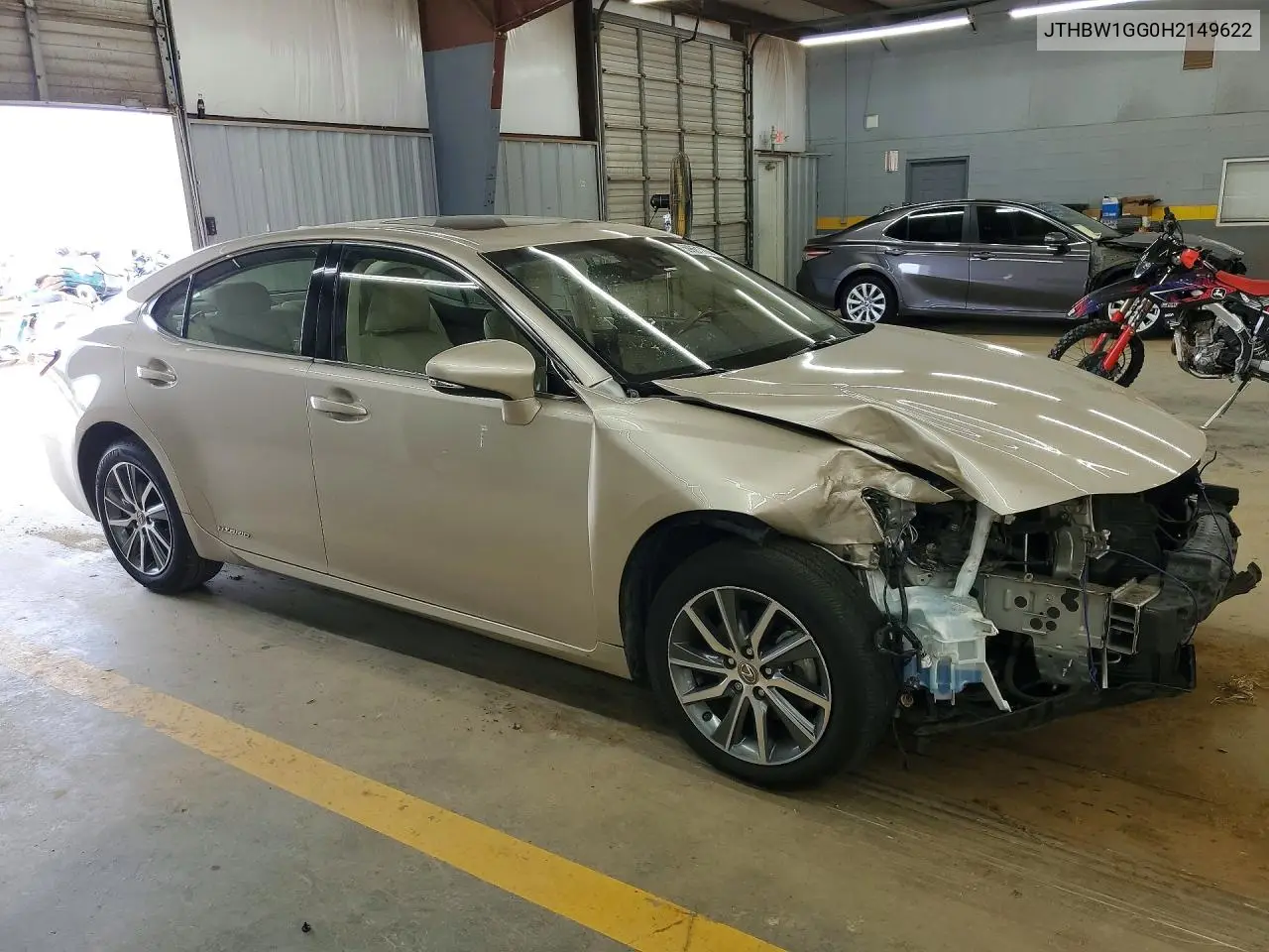 2017 Lexus Es 300H VIN: JTHBW1GG0H2149622 Lot: 59861786