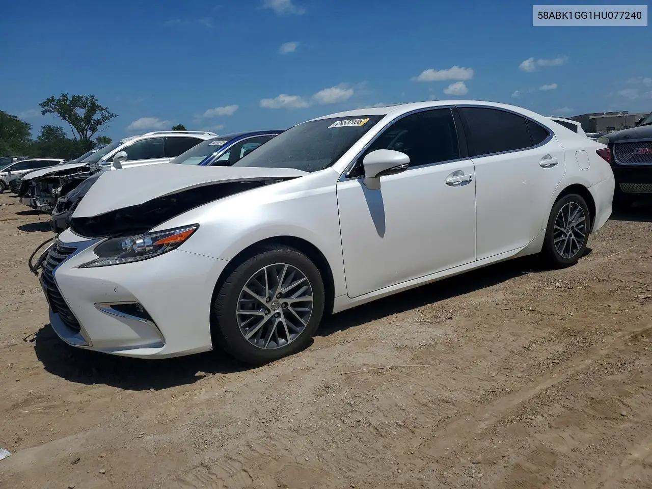 2017 Lexus Es 350 VIN: 58ABK1GG1HU077240 Lot: 60632996
