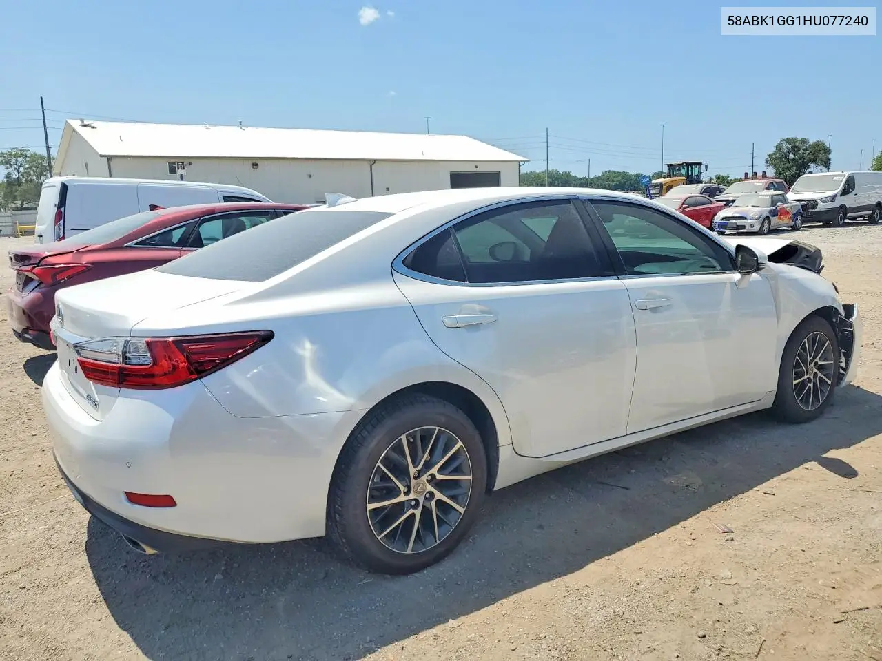 2017 Lexus Es 350 VIN: 58ABK1GG1HU077240 Lot: 60632996