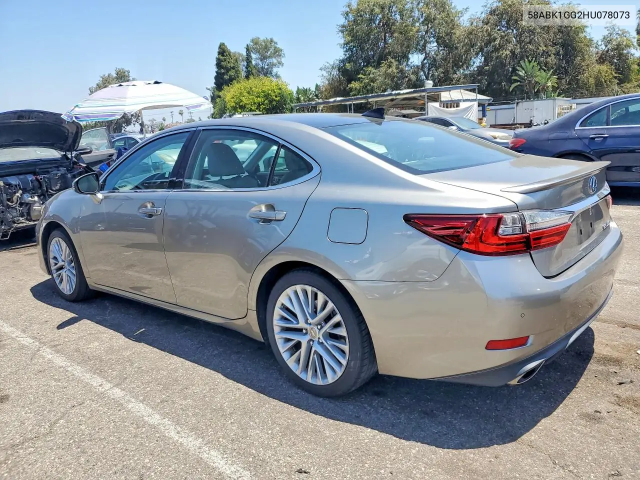 2017 Lexus Es 350 VIN: 58ABK1GG2HU078073 Lot: 60690856