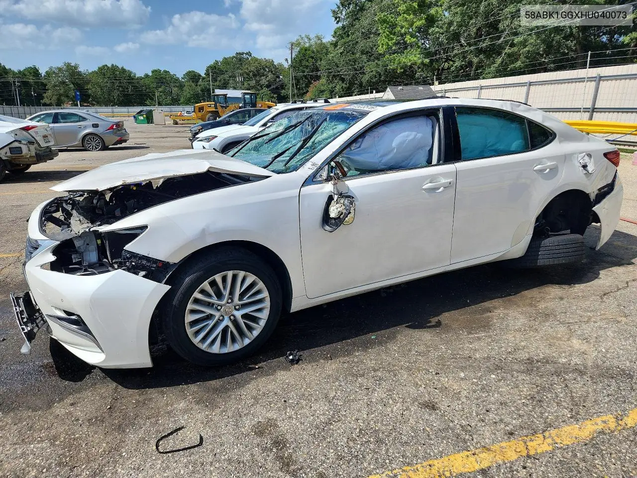 2017 Lexus Es 350 VIN: 58ABK1GGXHU040073 Lot: 61523516