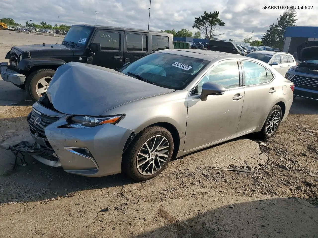 2017 Lexus Es 350 VIN: 58ABK1GG6HU050602 Lot: 61917426