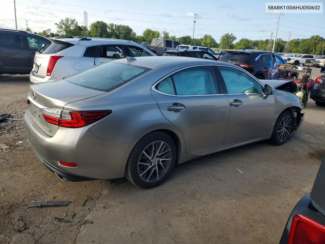 2017 Lexus Es 350 VIN: 58ABK1GG6HU050602 Lot: 61917426