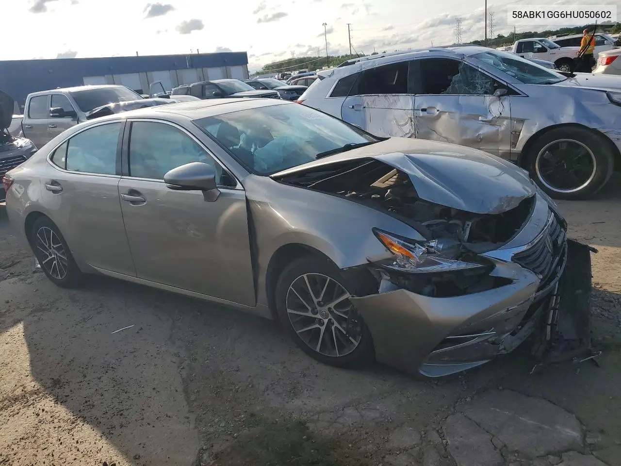 2017 Lexus Es 350 VIN: 58ABK1GG6HU050602 Lot: 61917426