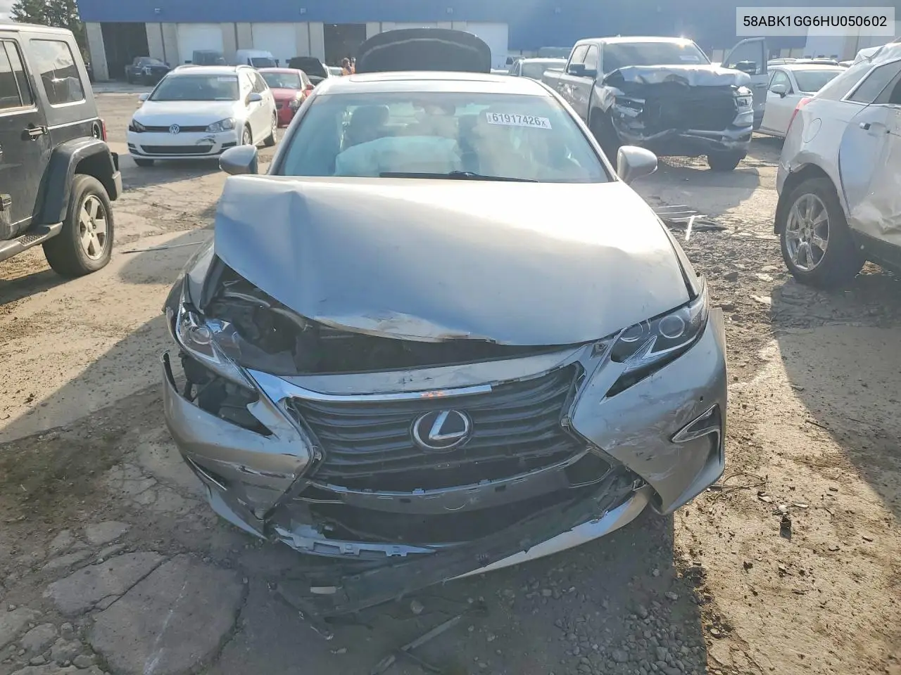 2017 Lexus Es 350 VIN: 58ABK1GG6HU050602 Lot: 61917426