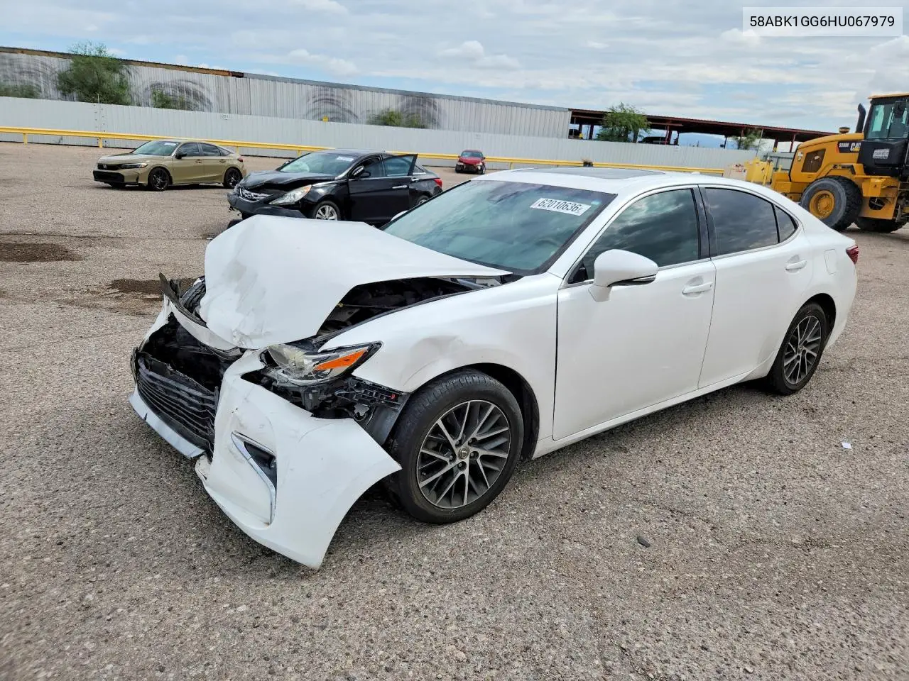 2017 Lexus Es 350 VIN: 58ABK1GG6HU067979 Lot: 62010636