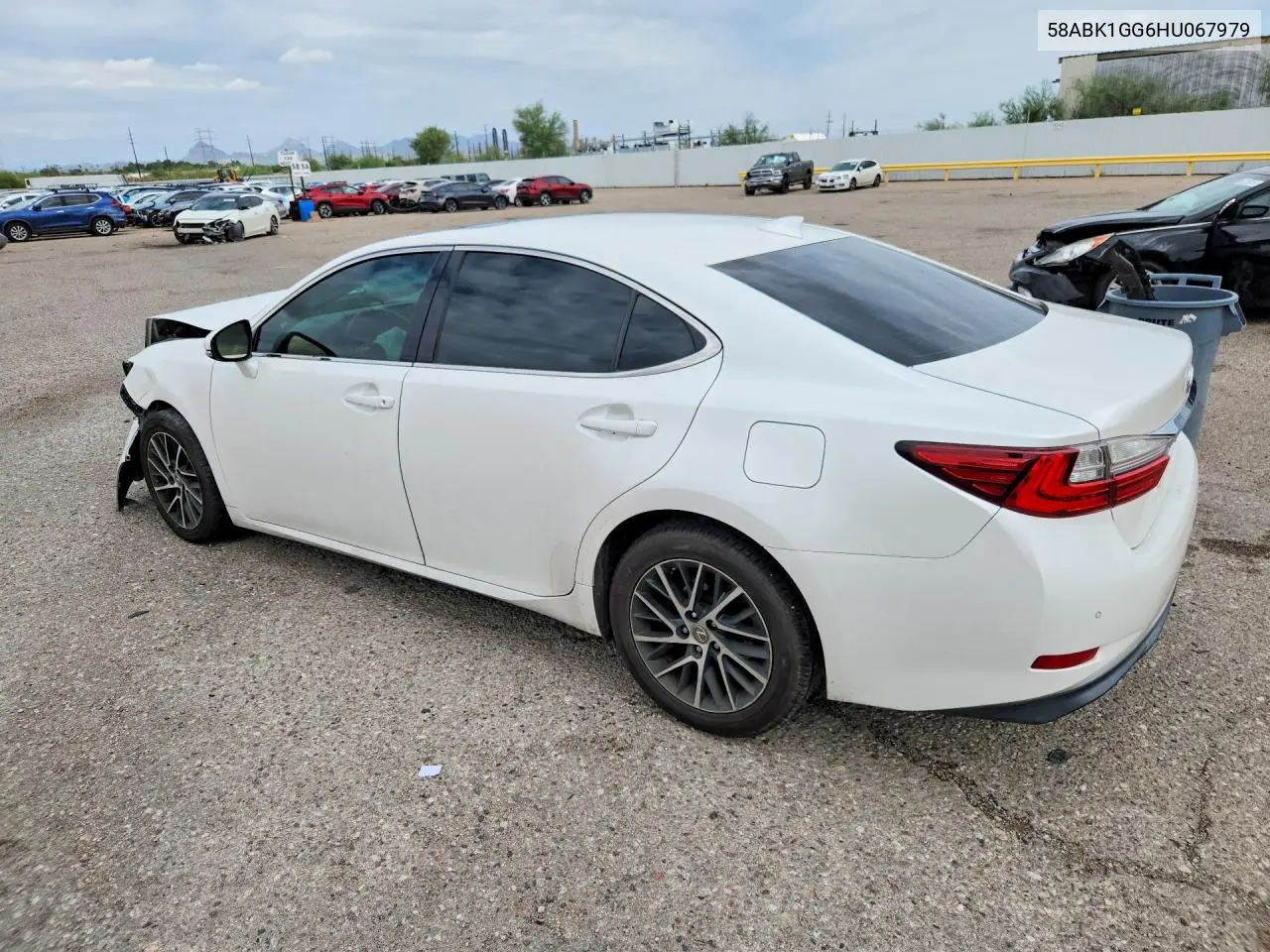 2017 Lexus Es 350 VIN: 58ABK1GG6HU067979 Lot: 62010636