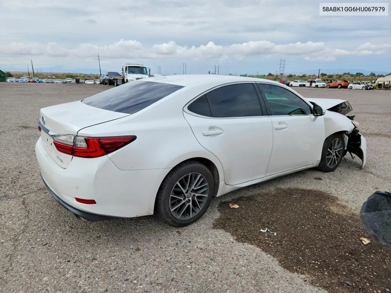 2017 Lexus Es 350 VIN: 58ABK1GG6HU067979 Lot: 62010636