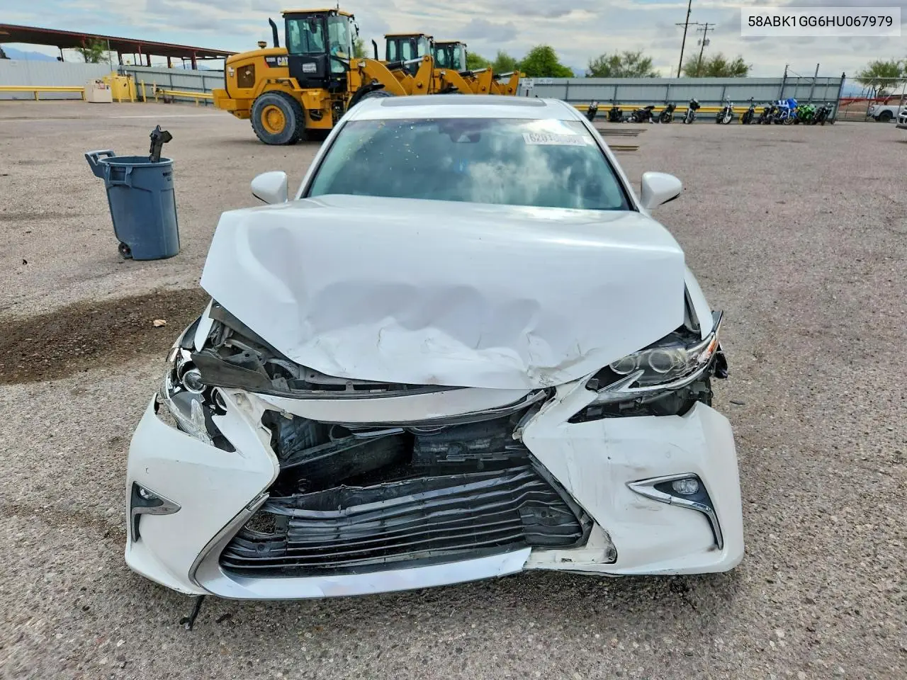 2017 Lexus Es 350 VIN: 58ABK1GG6HU067979 Lot: 62010636