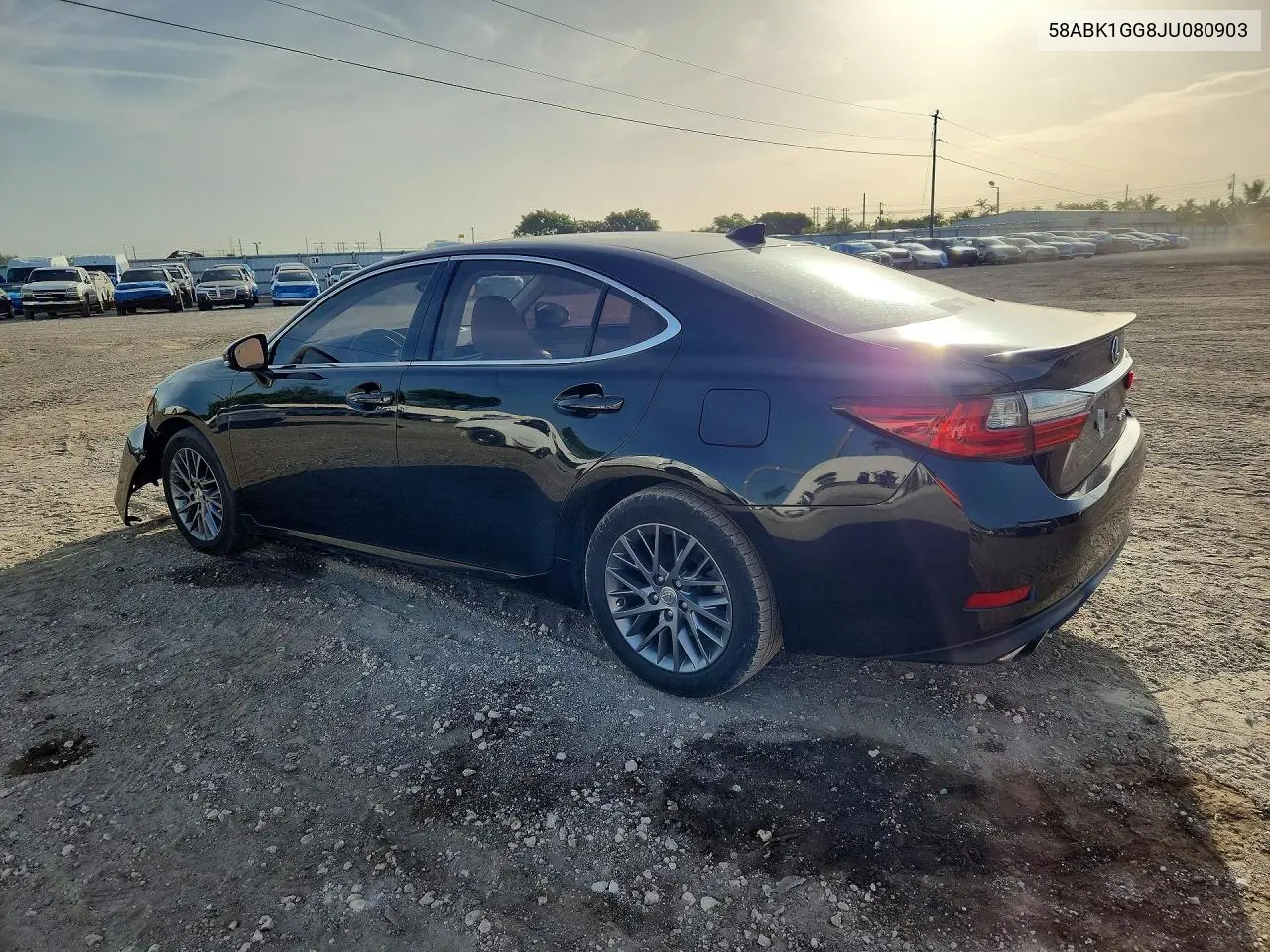 2018 Lexus Es 350 VIN: 58ABK1GG8JU080903 Lot: 60981146