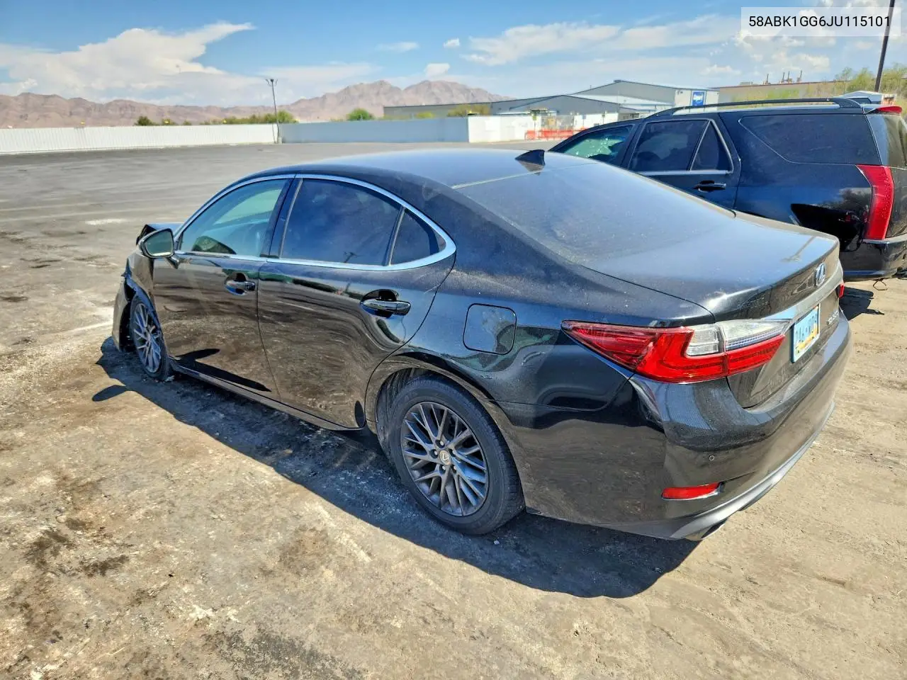 2018 Lexus Es 350 VIN: 58ABK1GG6JU115101 Lot: 62005056