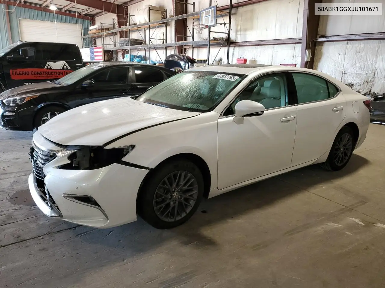 58ABK1GGXJU101671 2018 Lexus Es 350