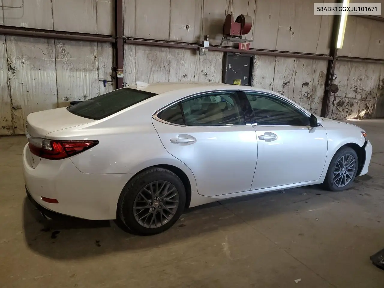 58ABK1GGXJU101671 2018 Lexus Es 350