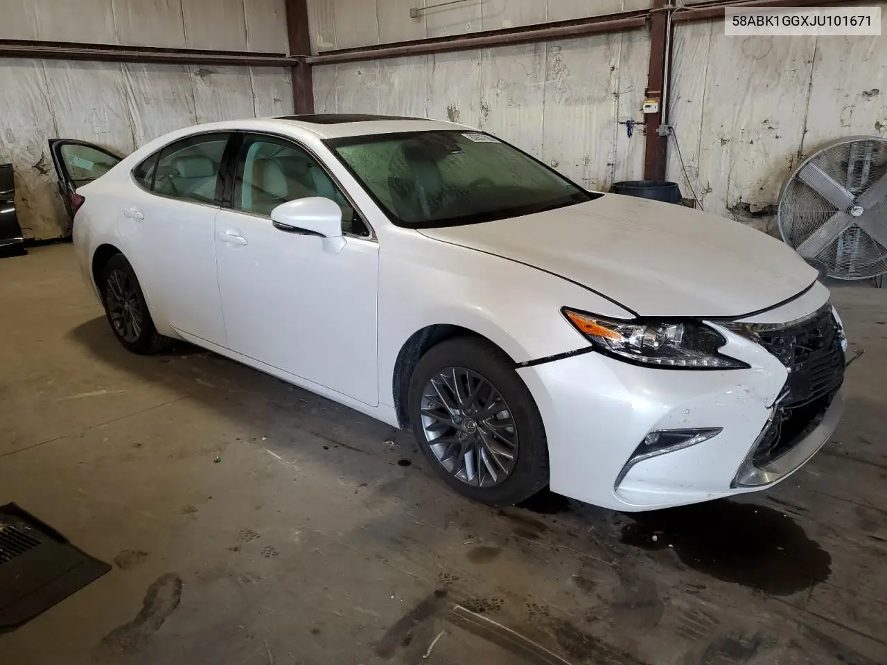 58ABK1GGXJU101671 2018 Lexus Es 350