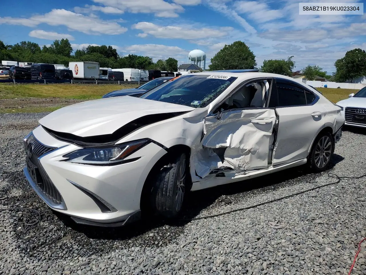 2019 Lexus Es 350 VIN: 58ABZ1B19KU023304 Lot: 57434556