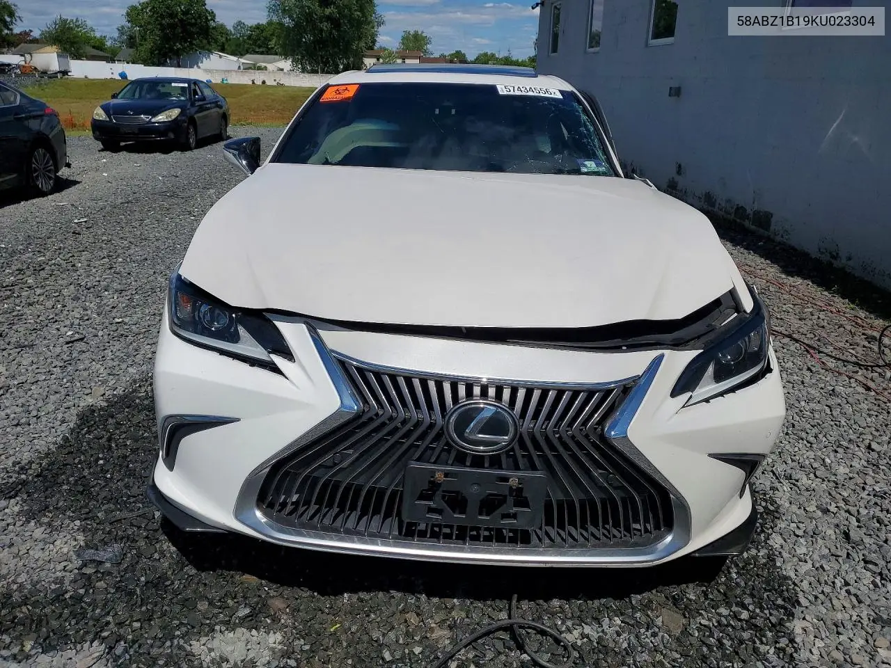 2019 Lexus Es 350 VIN: 58ABZ1B19KU023304 Lot: 57434556
