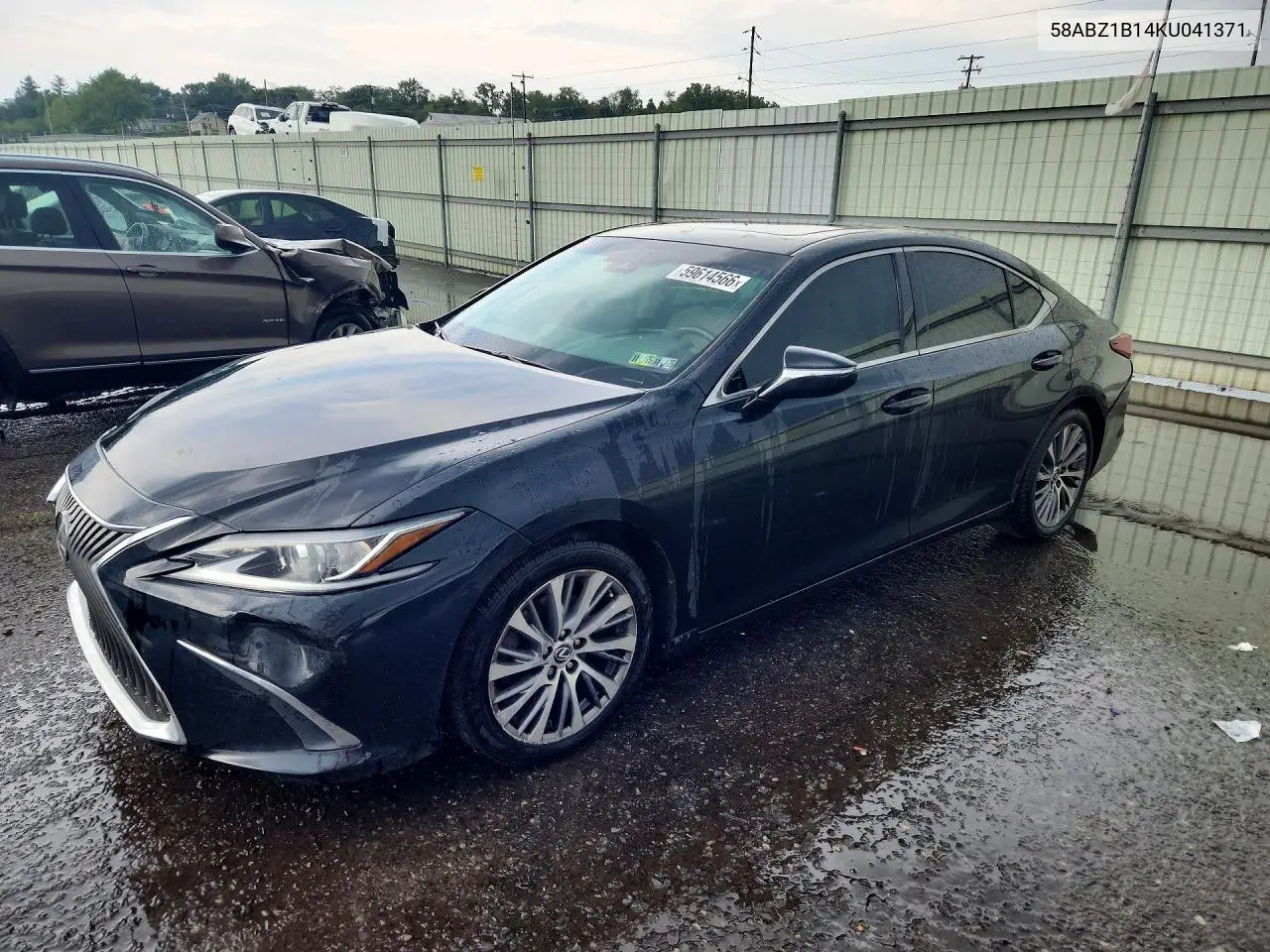 2019 Lexus Es 350 VIN: 58ABZ1B14KU041371 Lot: 59614566