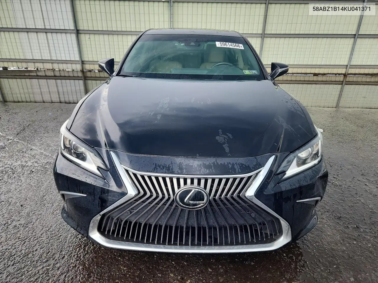 2019 Lexus Es 350 VIN: 58ABZ1B14KU041371 Lot: 59614566