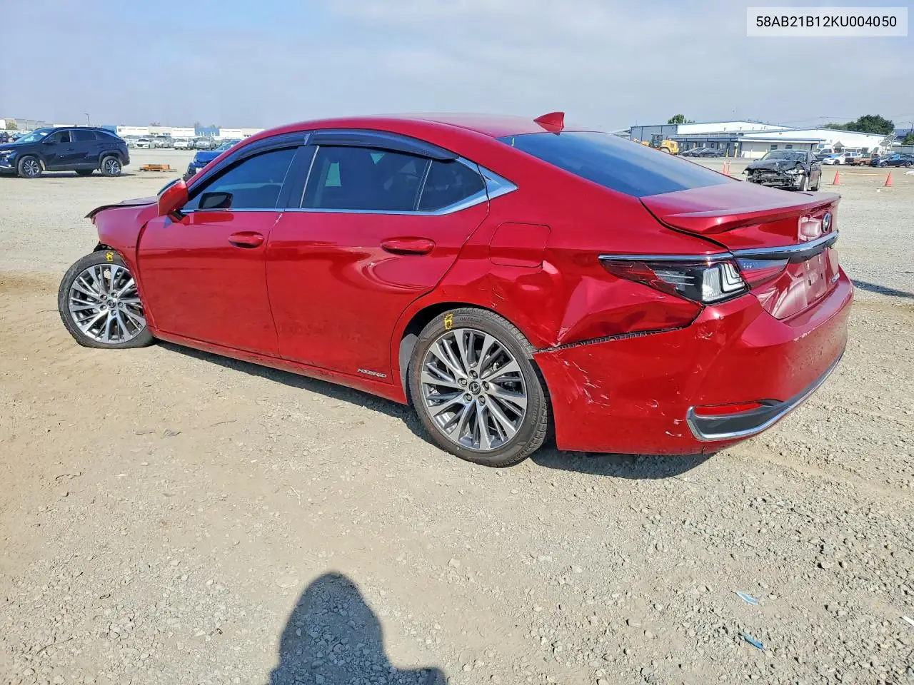 2019 Lexus Es 300H VIN: 58AB21B12KU004050 Lot: 60256276