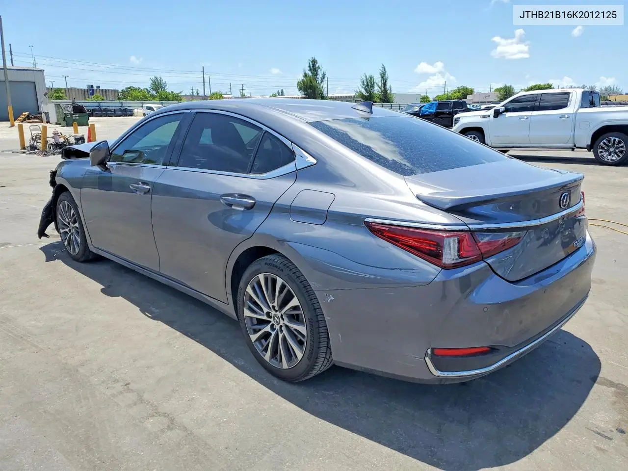 JTHB21B16K2012125 2019 Lexus Es 300H