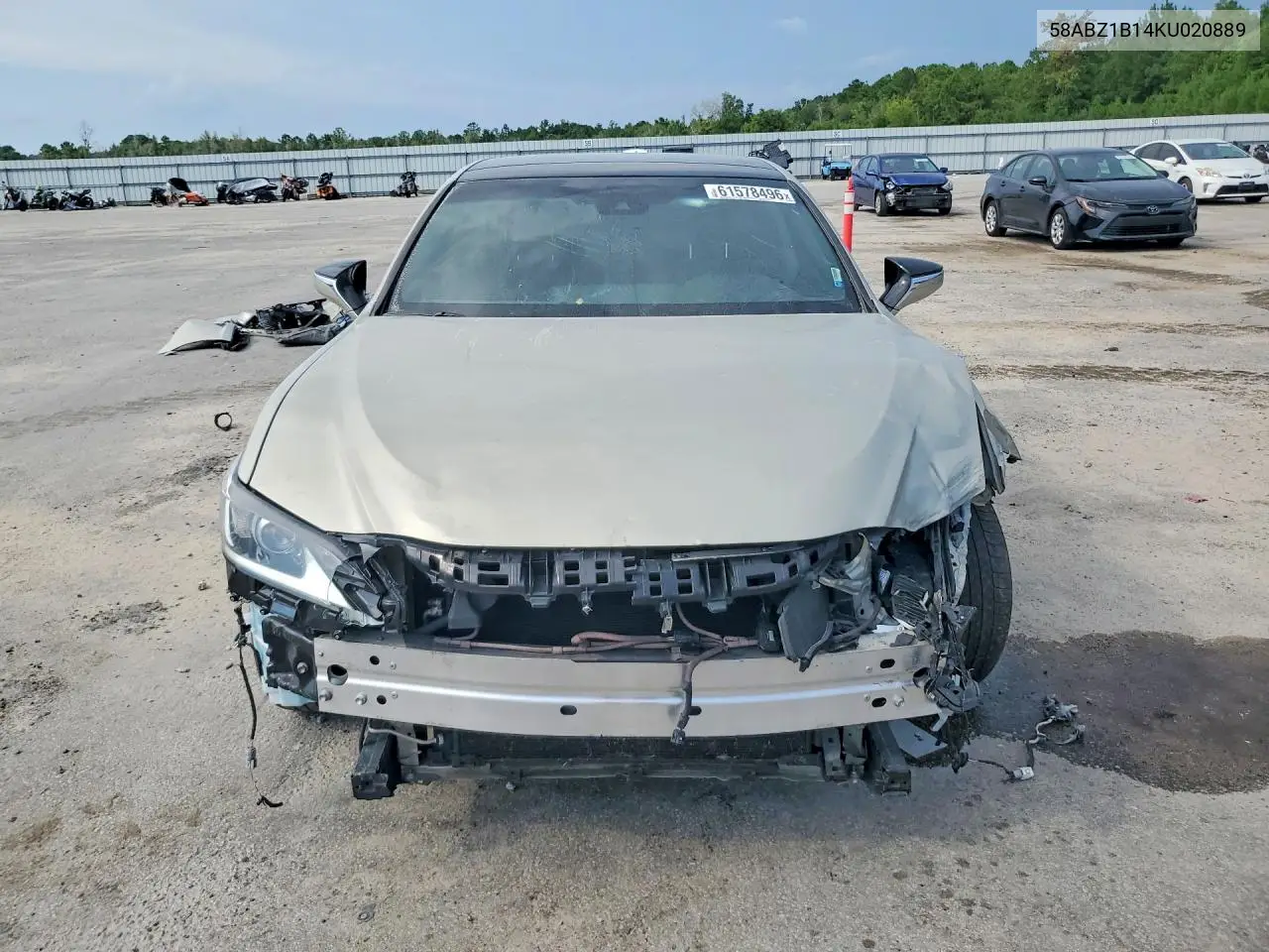 2019 Lexus Es 350 VIN: 58ABZ1B14KU020889 Lot: 61578496