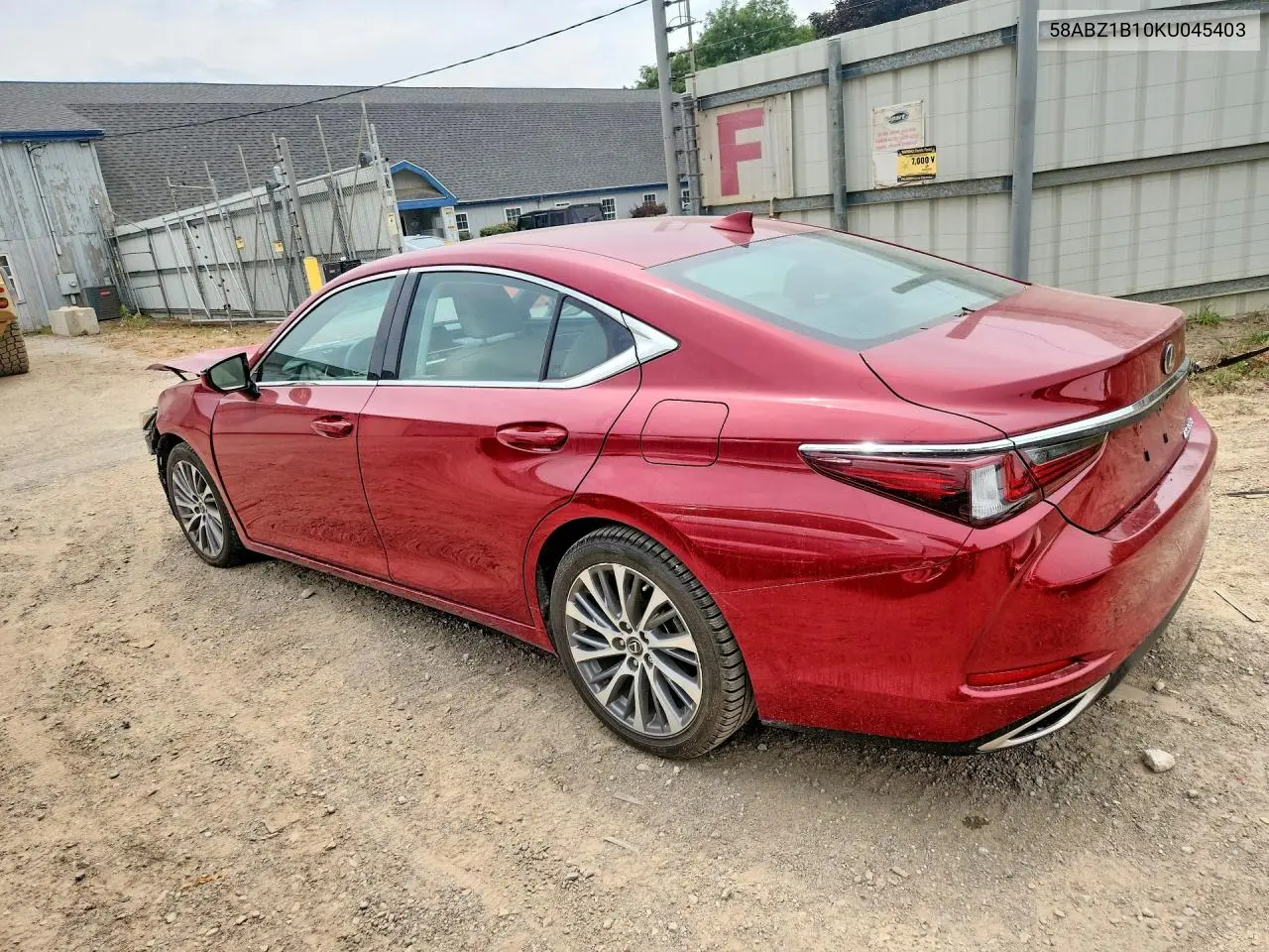 58ABZ1B10KU045403 2019 Lexus Es 350