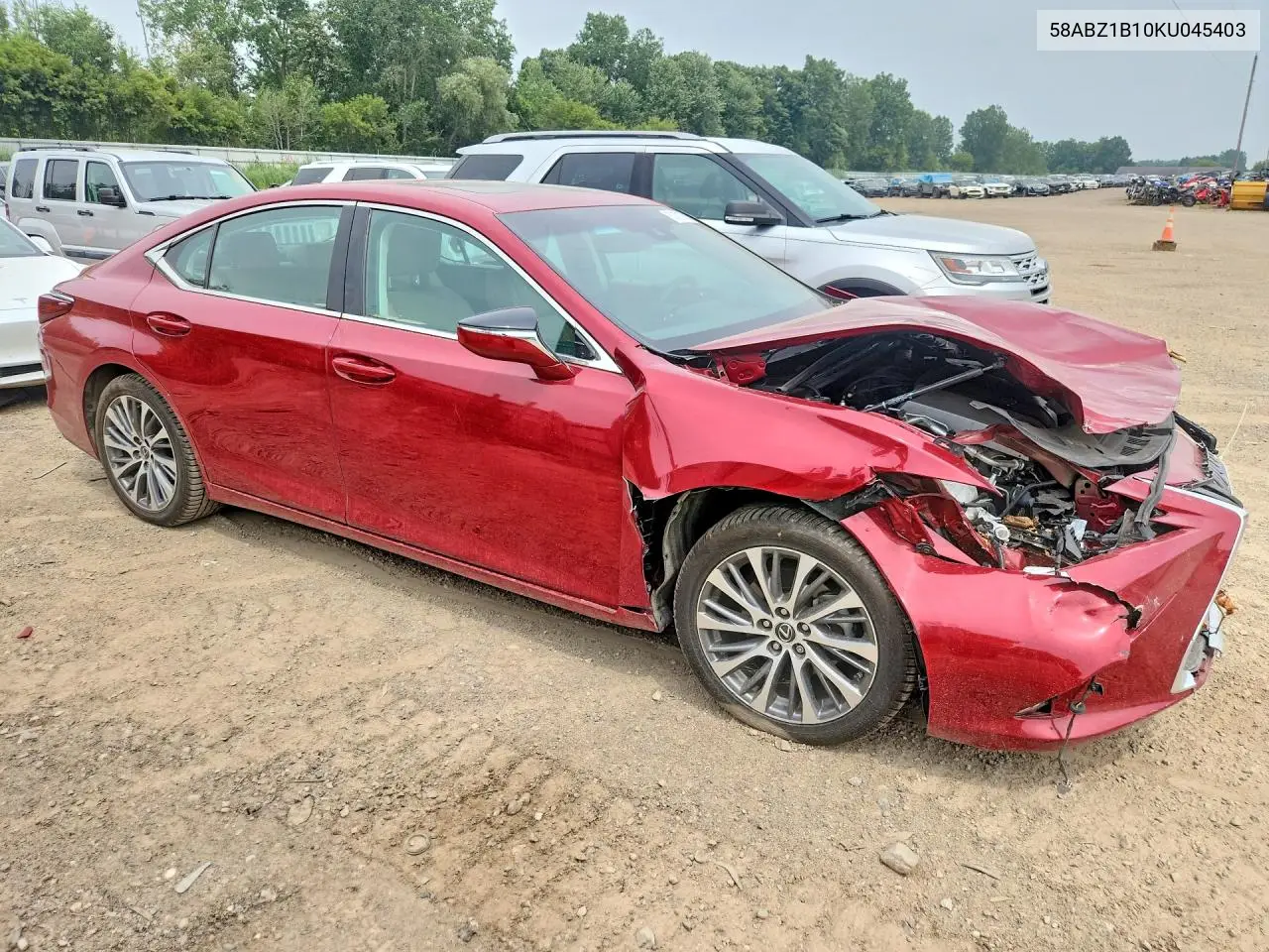 58ABZ1B10KU045403 2019 Lexus Es 350