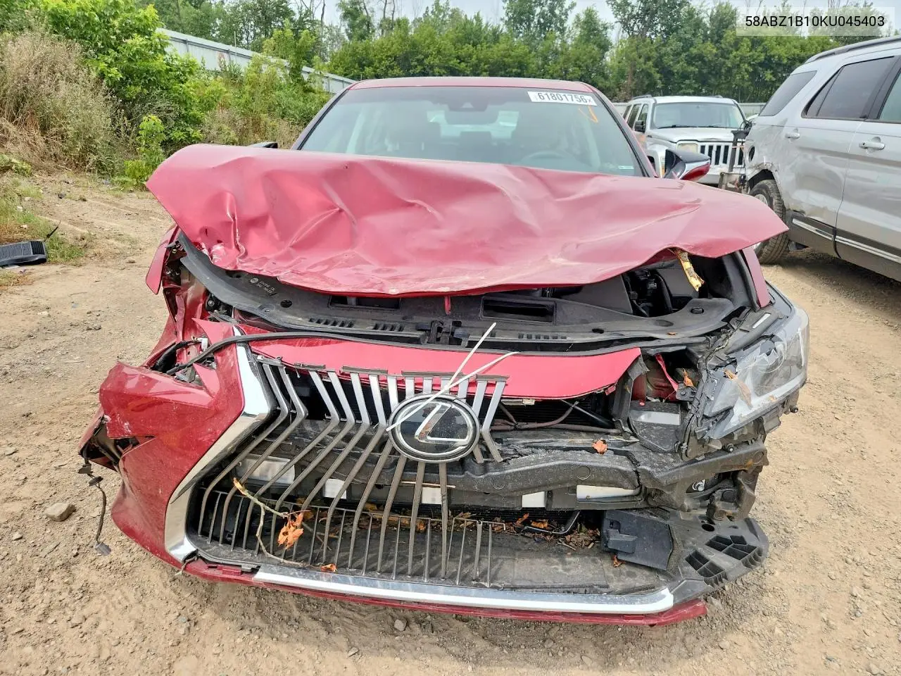 58ABZ1B10KU045403 2019 Lexus Es 350