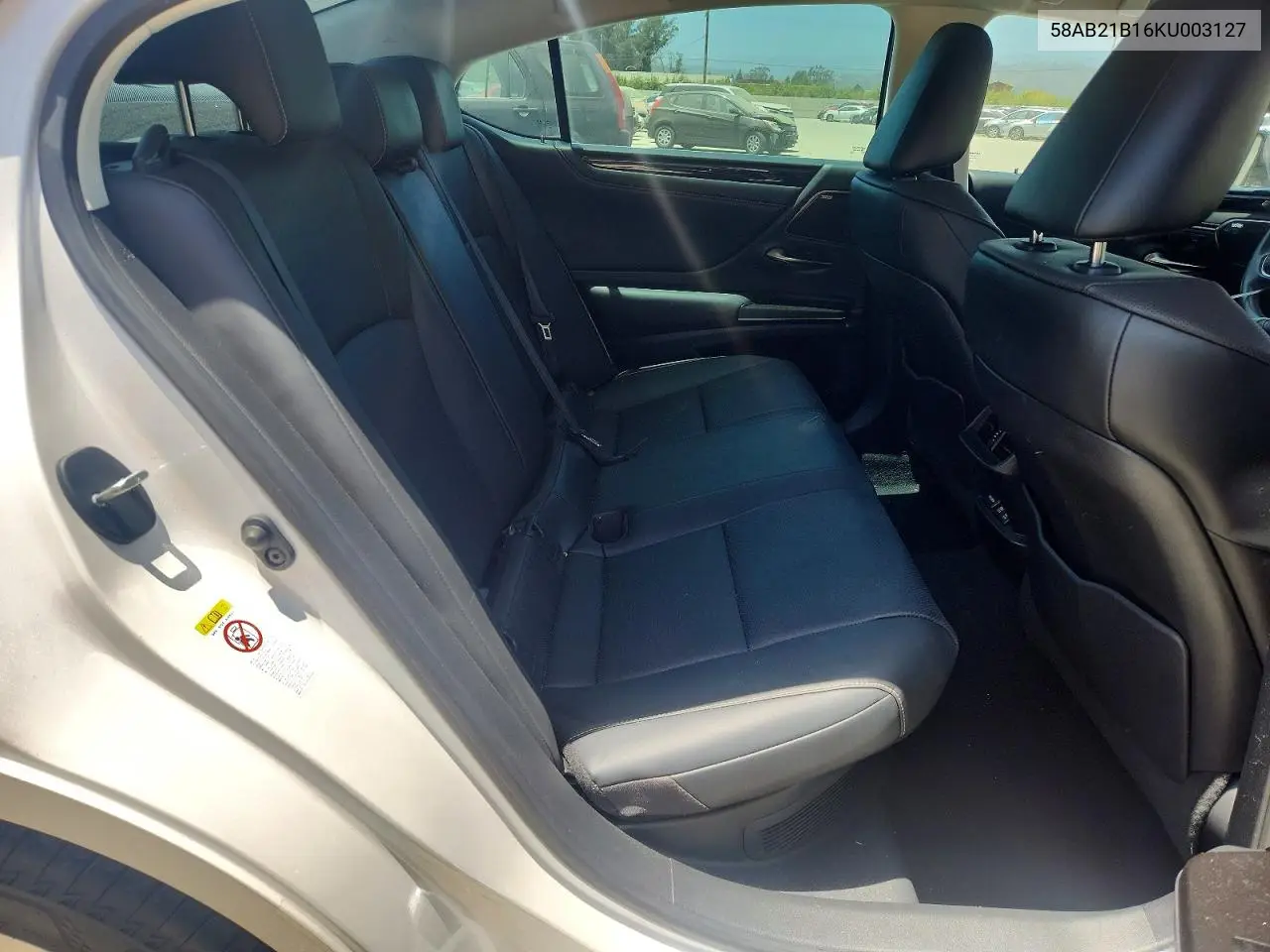 2019 Lexus Es 300H VIN: 58AB21B16KU003127 Lot: 61807176
