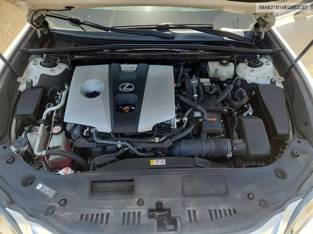 2019 Lexus Es 300H VIN: 58AB21B16KU003127 Lot: 61807176