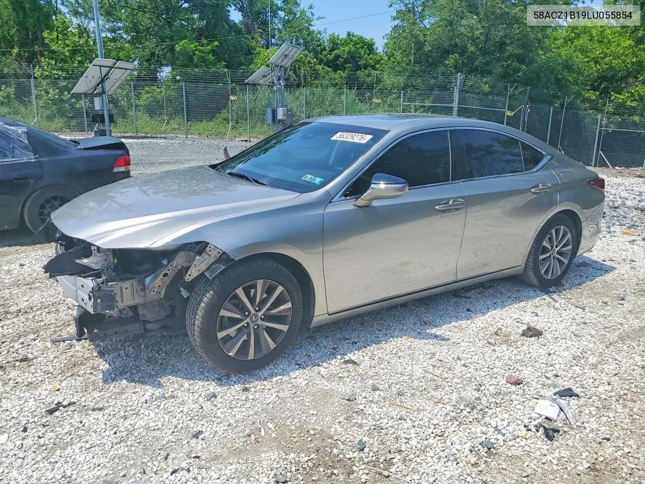2020 Lexus Es 350 Base VIN: 58ACZ1B19LU055854 Lot: 56329276