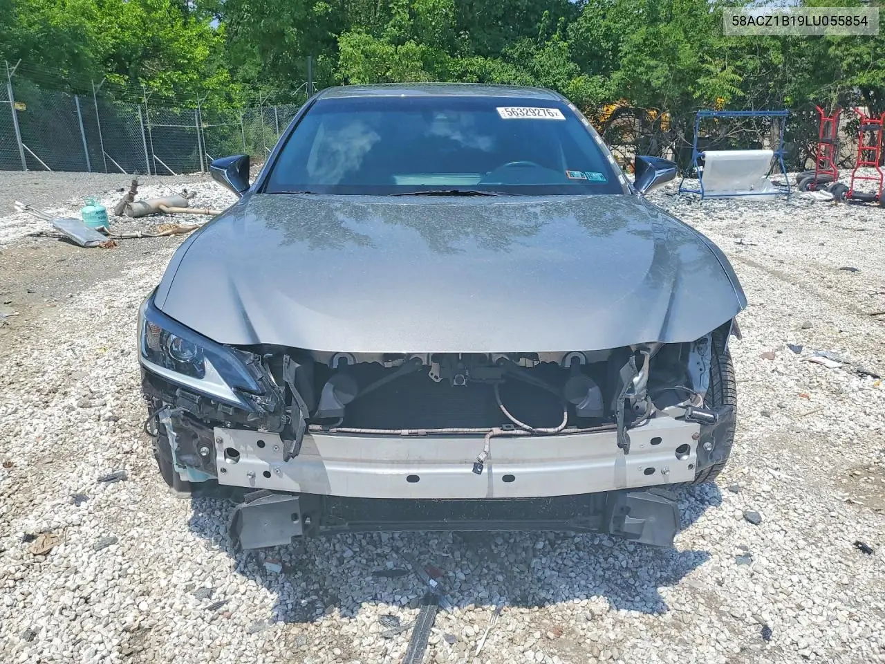 2020 Lexus Es 350 Base VIN: 58ACZ1B19LU055854 Lot: 56329276
