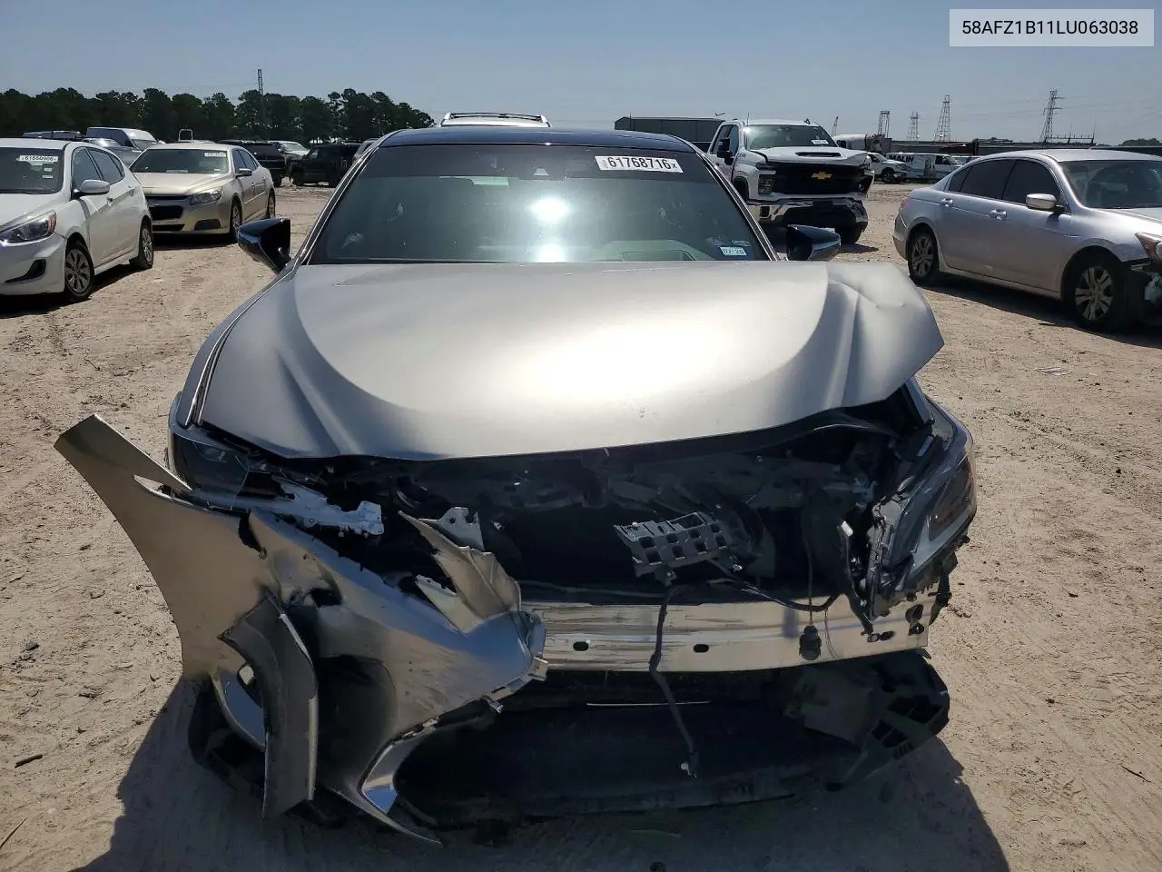 2020 Lexus Es 350 Ultra Luxury VIN: 58AFZ1B11LU063038 Lot: 61768716