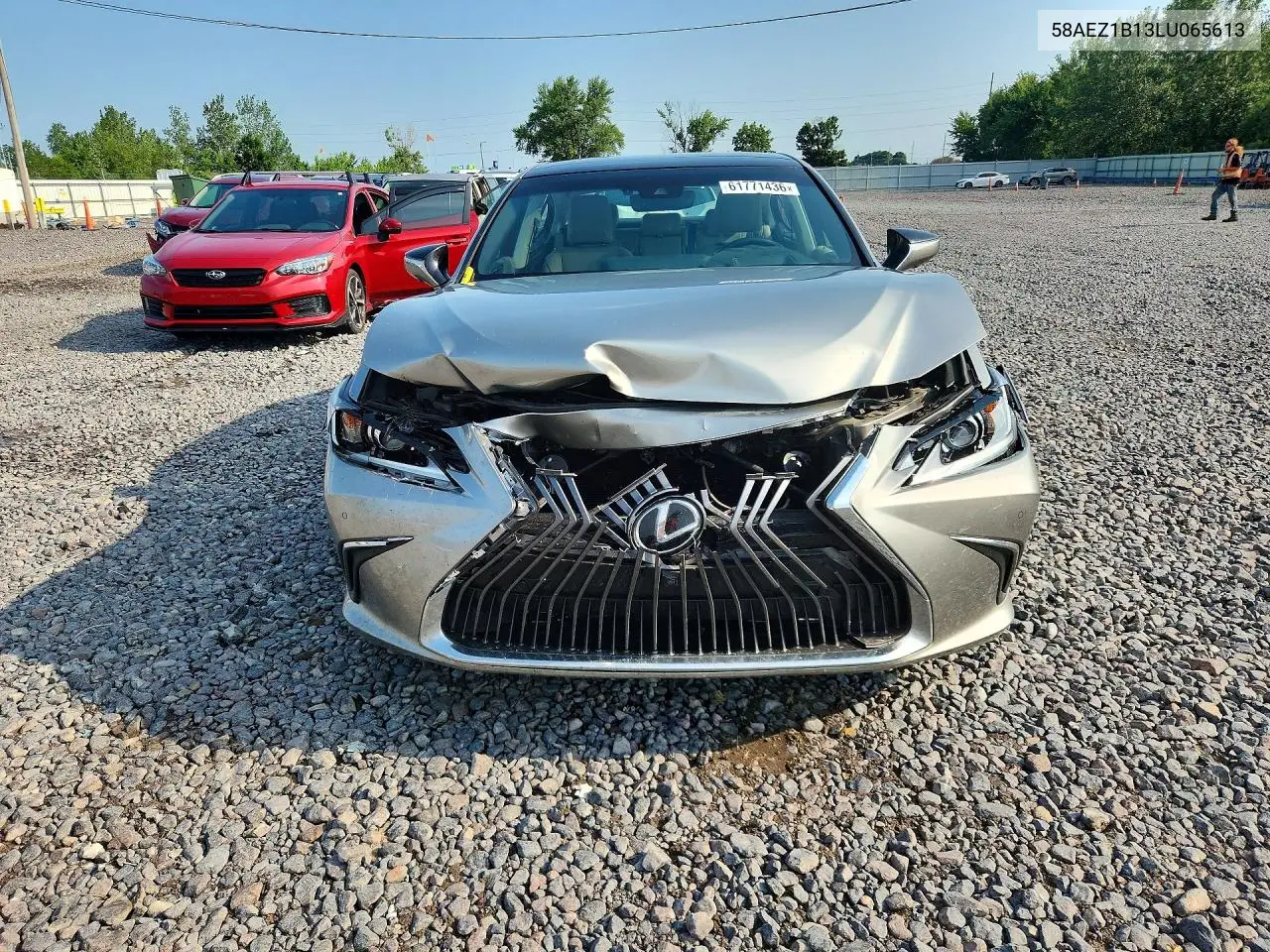 2020 Lexus Es 350 Luxury VIN: 58AEZ1B13LU065613 Lot: 61771436