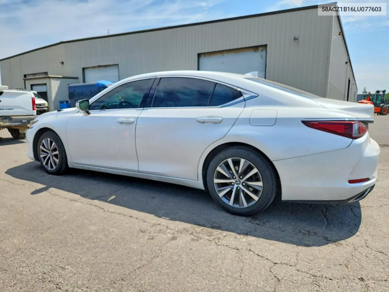 2020 Lexus Es 350 Base VIN: 58ACZ1B16LU077603 Lot: 62116116