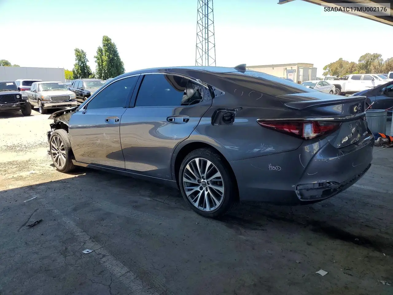2021 Lexus Es 300H VIN: 58ADA1C17MU002176 Lot: 57447426