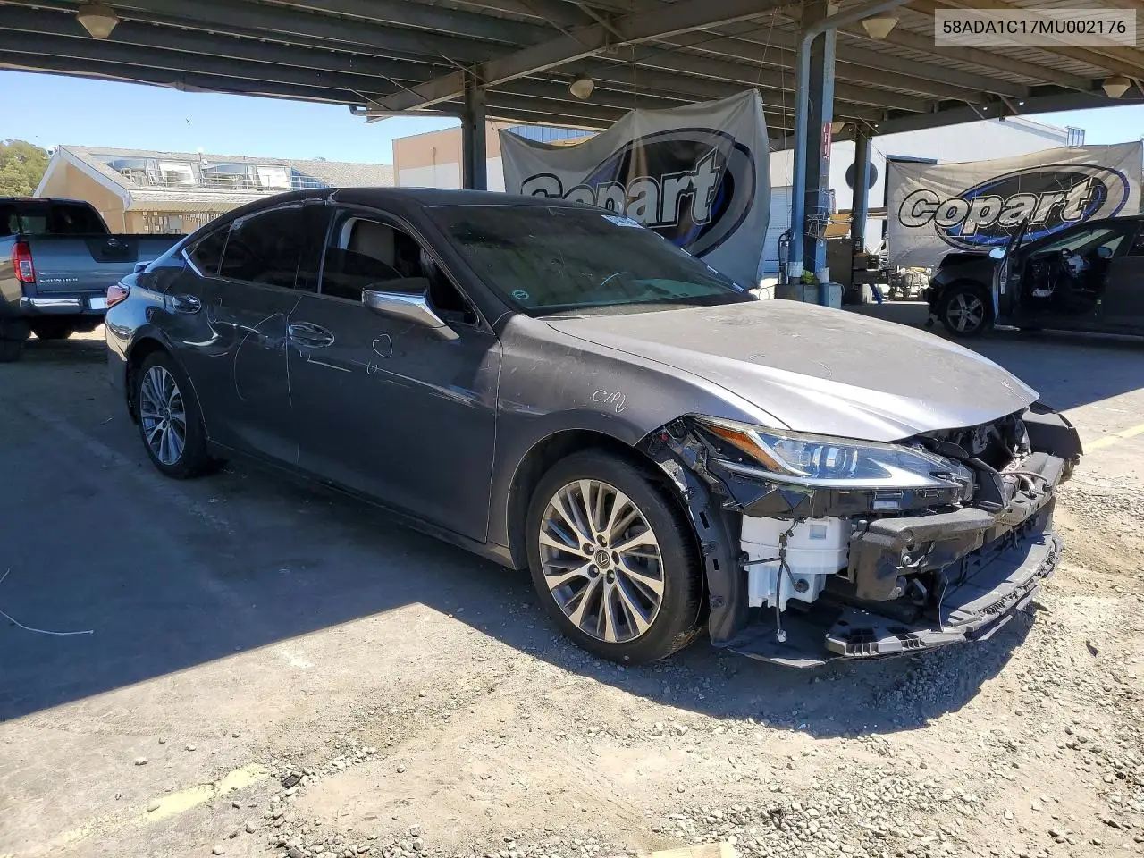 2021 Lexus Es 300H VIN: 58ADA1C17MU002176 Lot: 57447426
