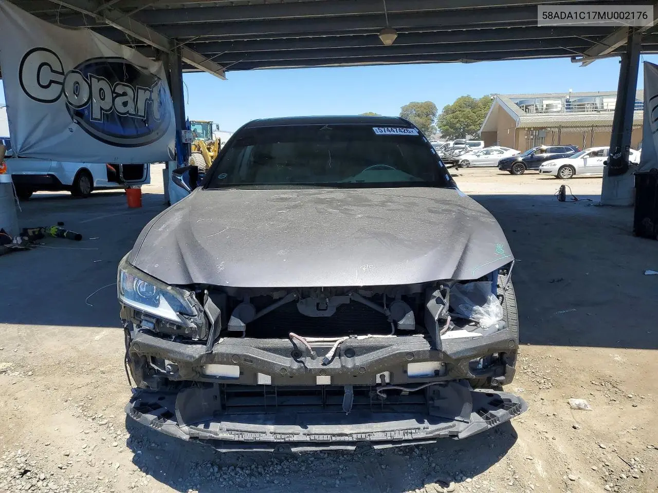 2021 Lexus Es 300H VIN: 58ADA1C17MU002176 Lot: 57447426