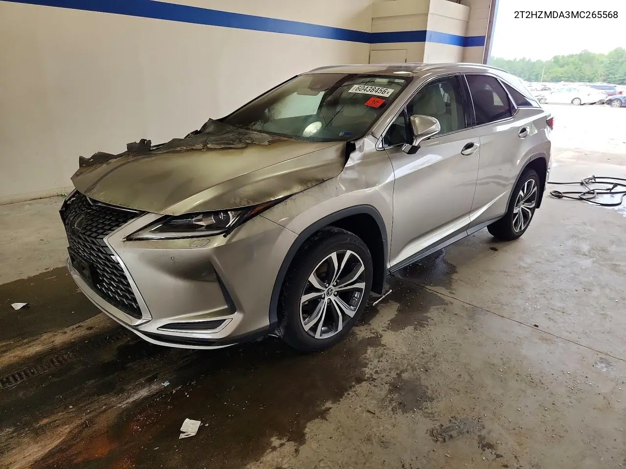 2021 Lexus Es 250 Base VIN: 2T2HZMDA3MC265568 Lot: 60438456