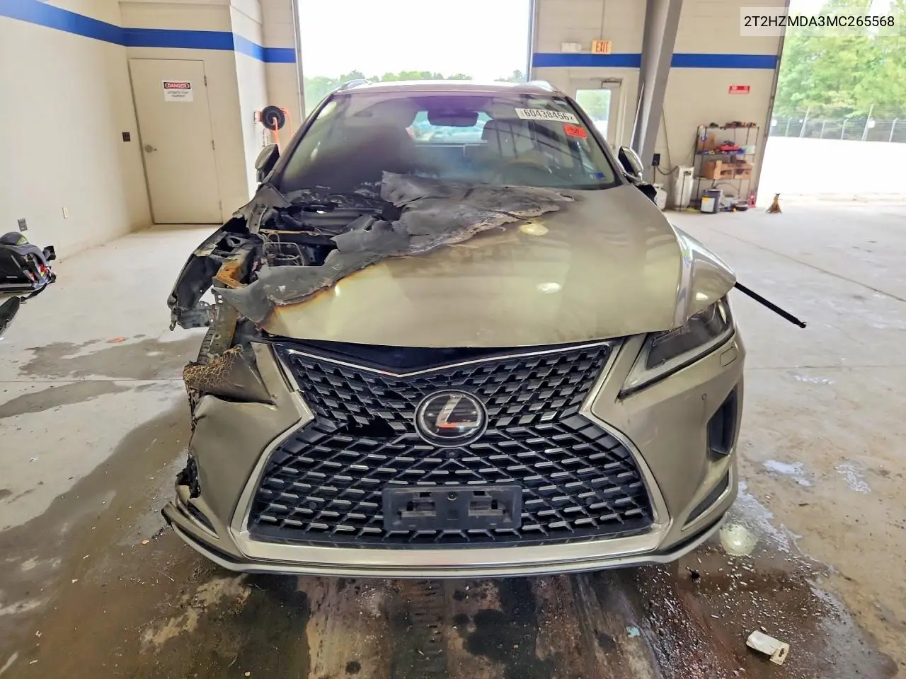 2021 Lexus Es 250 Base VIN: 2T2HZMDA3MC265568 Lot: 60438456